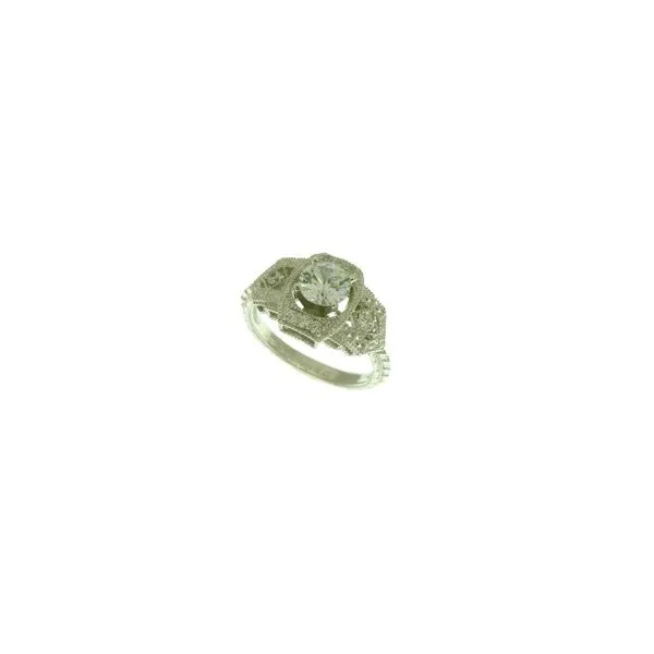 Vintage Diamond Semi-Mount Georgetown Jewelers Wood Dale, IL