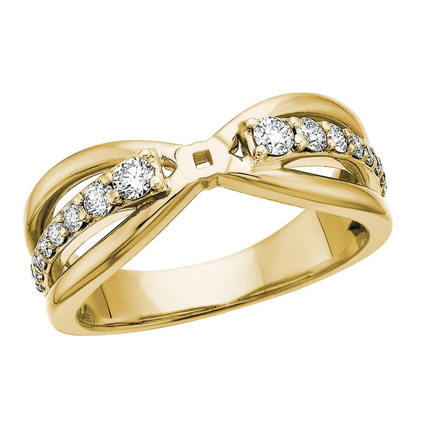 Unfolding Taper Customizable Engagement Ring Georgetown Jewelers Wood Dale, IL
