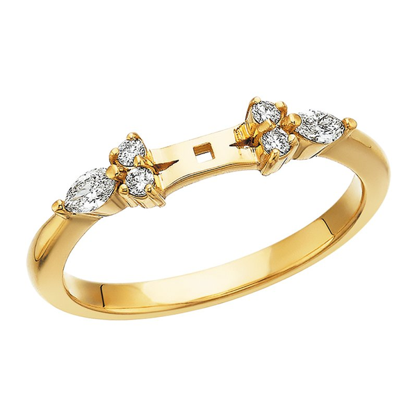 Marquise Cluster Customizable Engagement Ring Georgetown Jewelers Wood Dale, IL