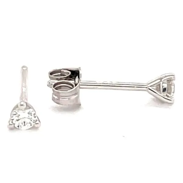 Natural Diamond Stud Earrings 0.10 cttw
