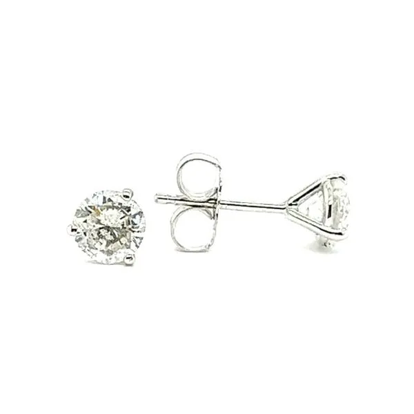 Natural Diamond Stud Earrings 0.98 cttw Georgetown Jewelers Wood Dale, IL