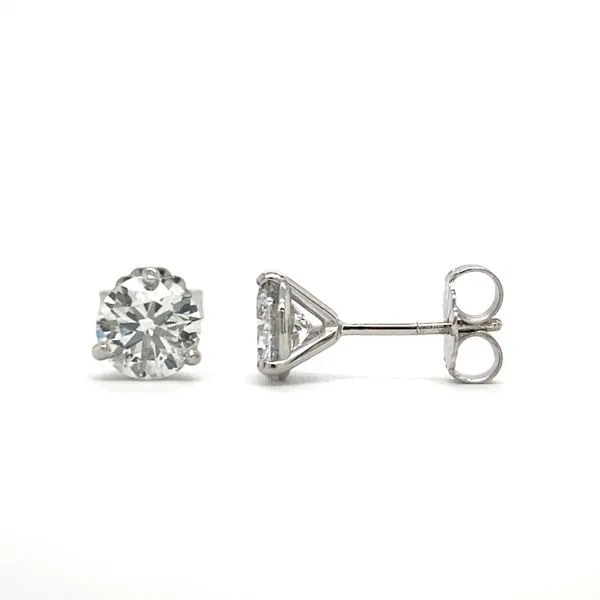 Natural Diamond Stud Earrings 1.35 cttw Georgetown Jewelers Wood Dale, IL