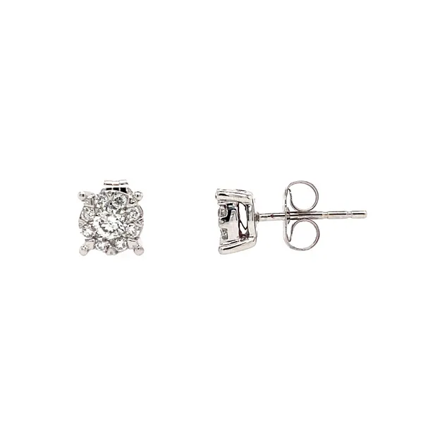Natural Diamond IDDeal Star Earrings 0.33 cttw Georgetown Jewelers Wood Dale, IL