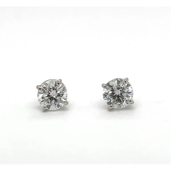 Natural Diamond Stud Earrings 1.93cttw Georgetown Jewelers Wood Dale, IL