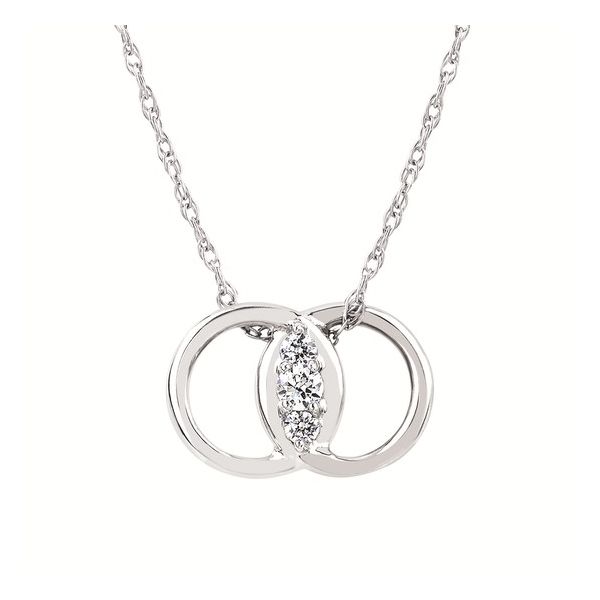 Diamond Marriage Symbol® Pendant Georgetown Jewelers Wood Dale, IL