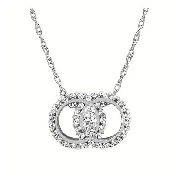Diamond Marriage Symbol® Pendant Georgetown Jewelers Wood Dale, IL
