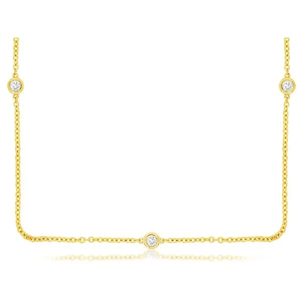 Diamond Station Necklace Georgetown Jewelers Wood Dale, IL