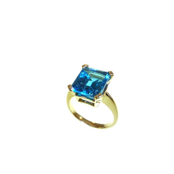 Blue Topaz Ring Georgetown Jewelers Wood Dale, IL