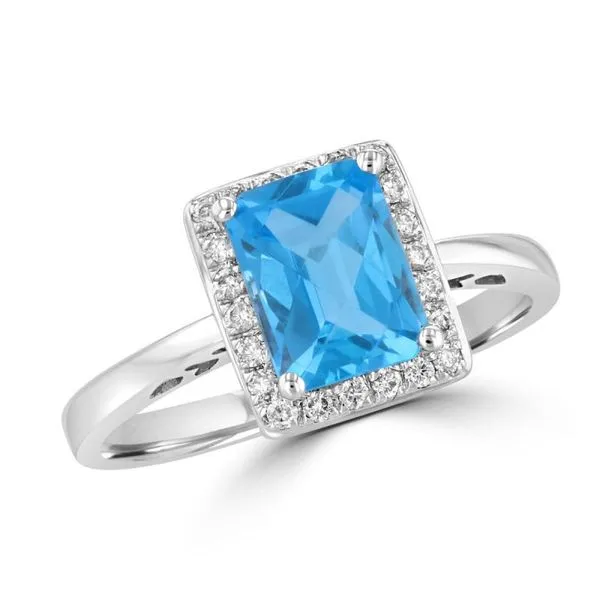 Blue Topaz Ring Georgetown Jewelers Wood Dale, IL