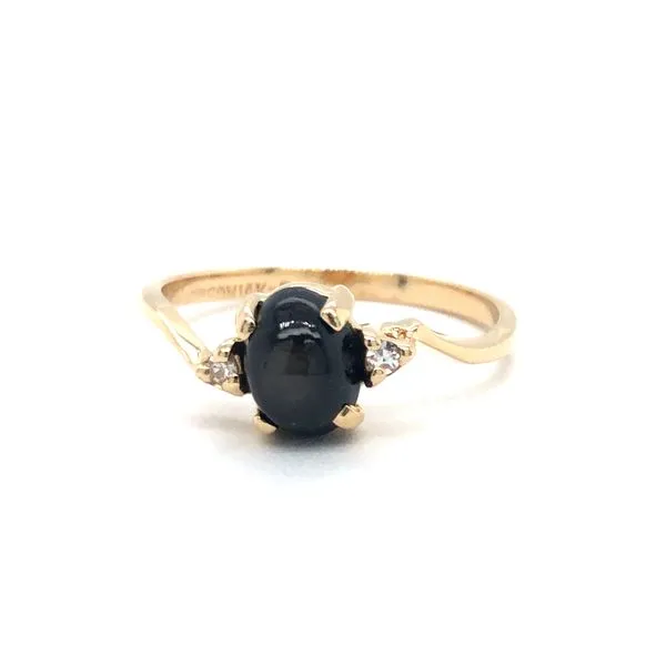 Star Sapphire and Diamond Ring Georgetown Jewelers Wood Dale, IL
