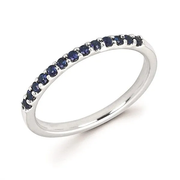 September Sapphire Stacking Ring Georgetown Jewelers Wood Dale, IL