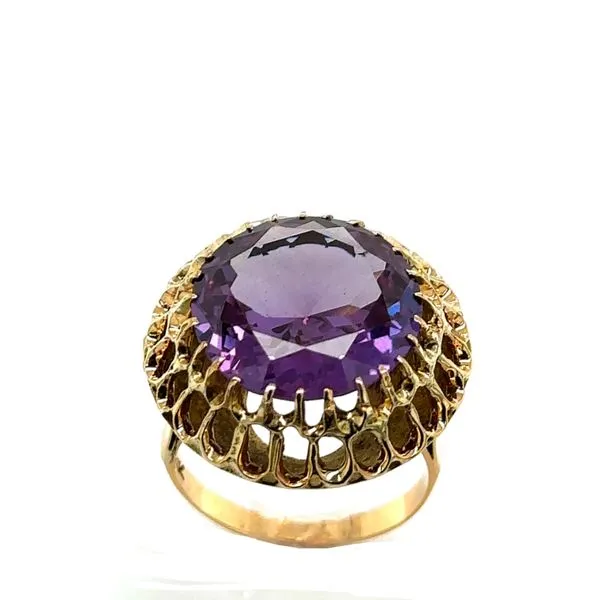 Imitation Alexandrite Ring Image 2 Georgetown Jewelers Wood Dale, IL