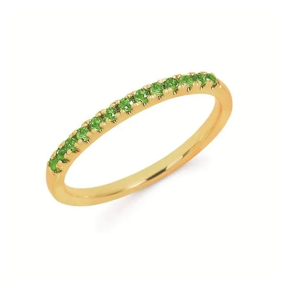 August / Peridot Stacking Band Georgetown Jewelers Wood Dale, IL