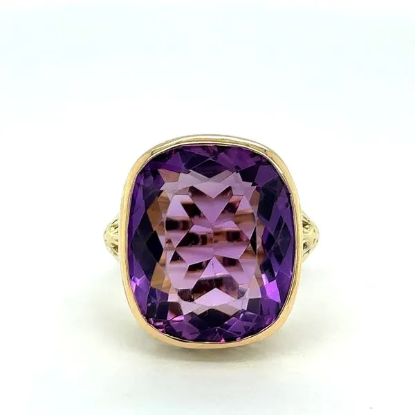 Estate Victorian Amethyst Ring Georgetown Jewelers Wood Dale, IL