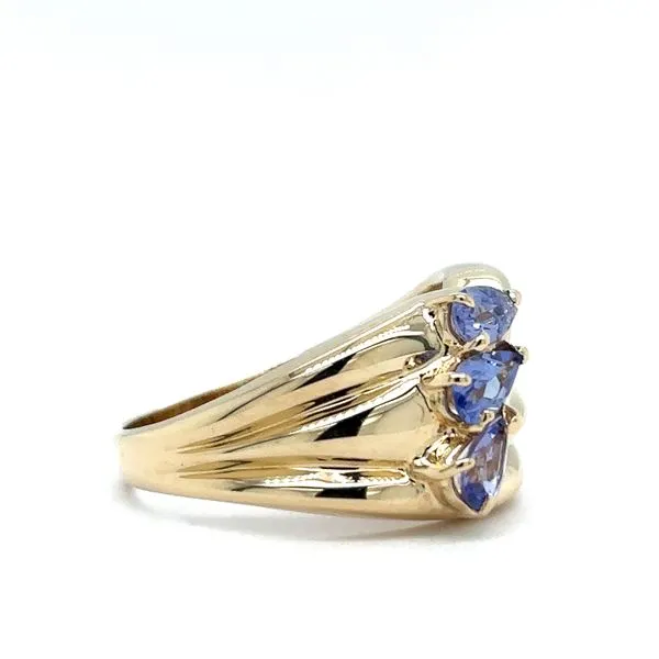 Estate 14K Yellow Gold Tanzanite Ring