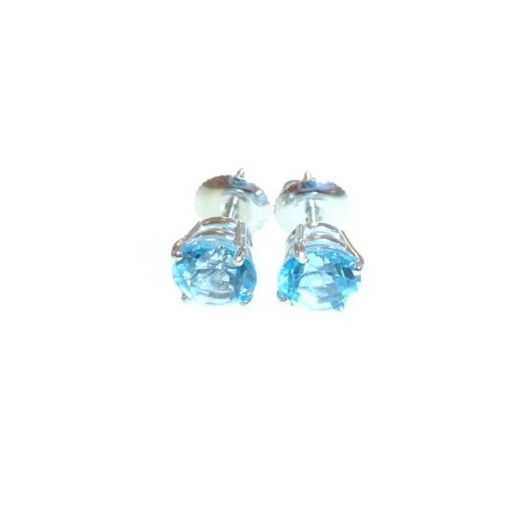 Blue Topaz Earrings Georgetown Jewelers Wood Dale, IL