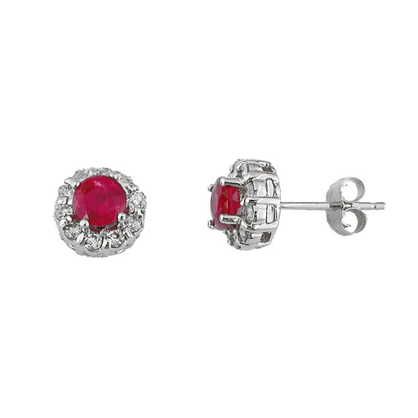 Ruby Earrings Georgetown Jewelers Wood Dale, IL