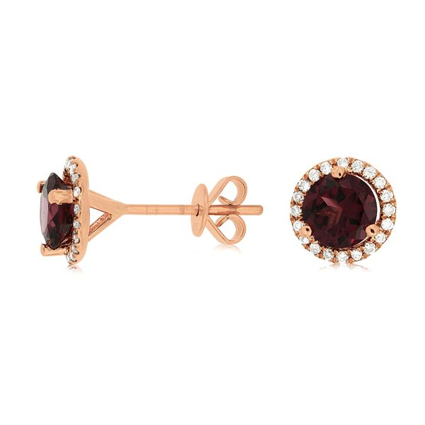 Garnet Earrings Georgetown Jewelers Wood Dale, IL