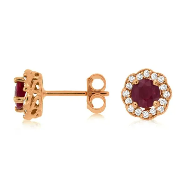 Ruby Earrings Georgetown Jewelers Wood Dale, IL