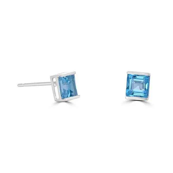 Blue Topaz Earrings Georgetown Jewelers Wood Dale, IL