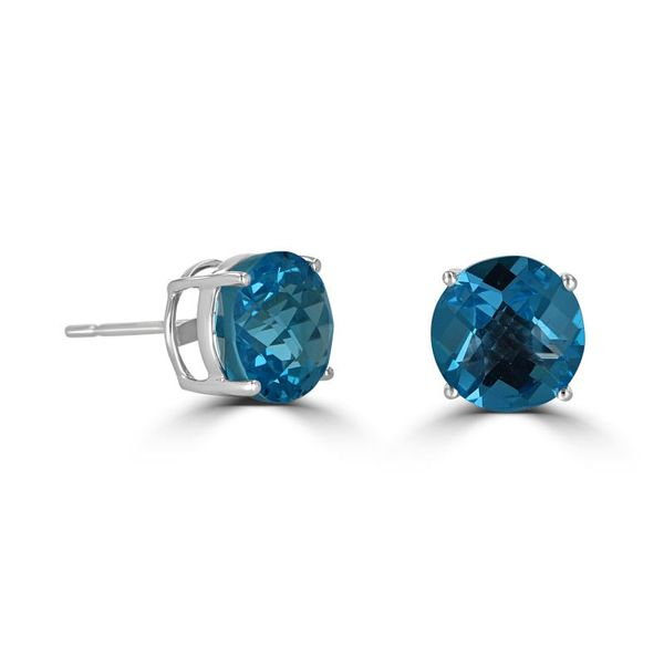 Blue Topaz Earrings Georgetown Jewelers Wood Dale, IL