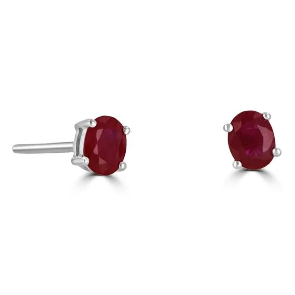 Ruby Stud Earrings Georgetown Jewelers Wood Dale, IL