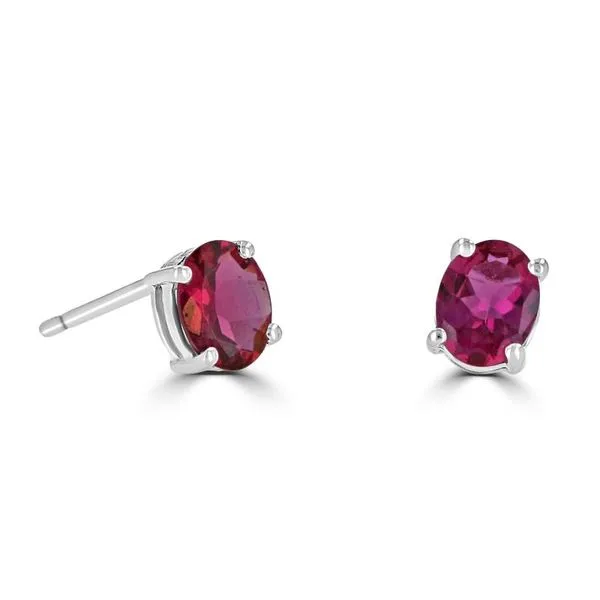 Pink Tourmaline Stud Earrings Georgetown Jewelers Wood Dale, IL