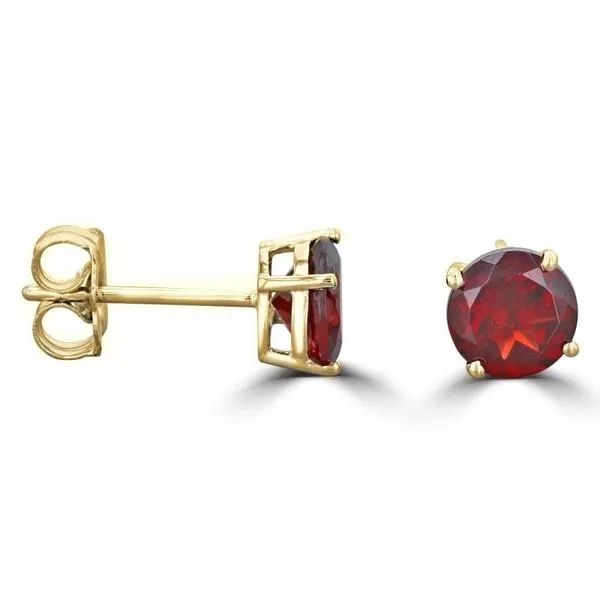 Garnet Stud Earrings Georgetown Jewelers Wood Dale, IL