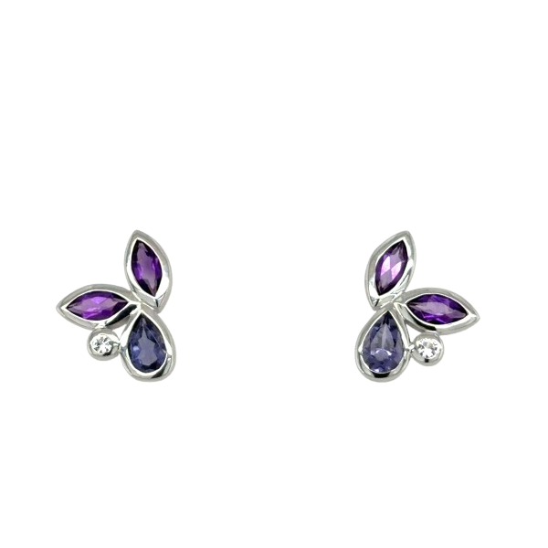 Colored Gemstone Earrings Georgetown Jewelers Wood Dale, IL