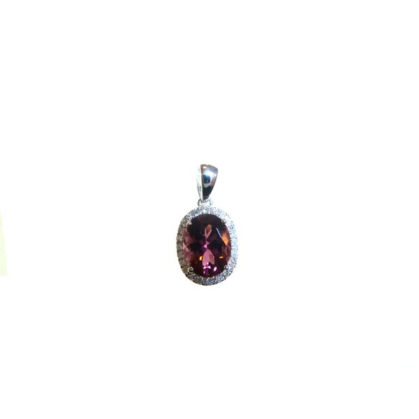 Pink Tourmaline Pendant Georgetown Jewelers Wood Dale, IL