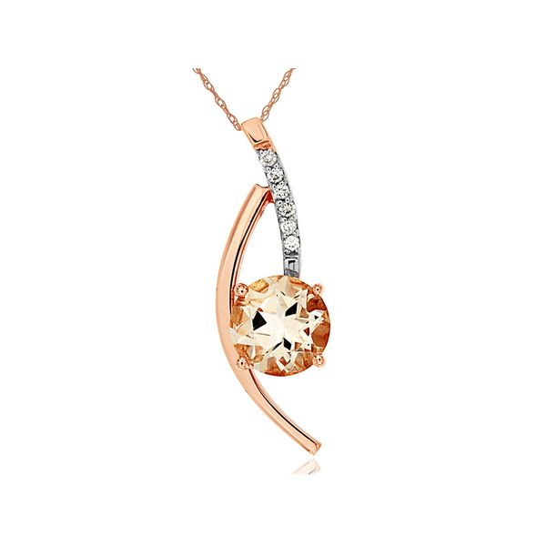 Morganite Pendant Georgetown Jewelers Wood Dale, IL