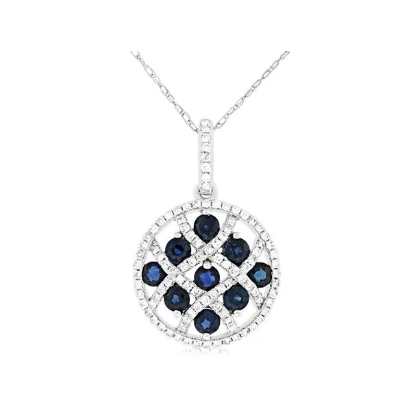 Sapphire Necklace Georgetown Jewelers Wood Dale, IL