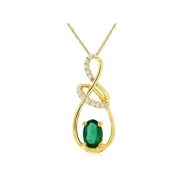 Colored Gemstone Pendant Georgetown Jewelers Wood Dale, IL
