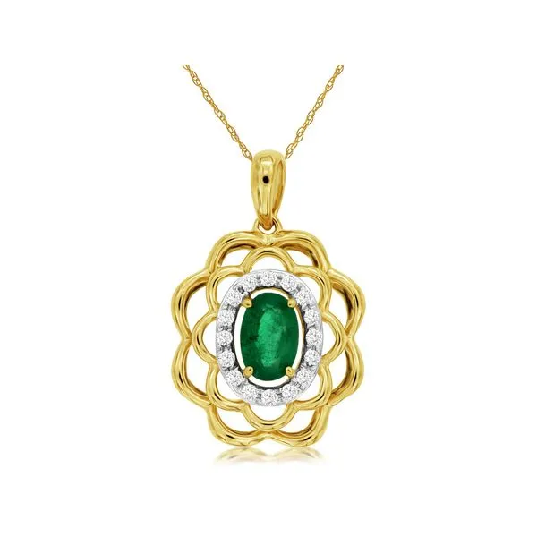 Colored Gemstone Pendant Georgetown Jewelers Wood Dale, IL