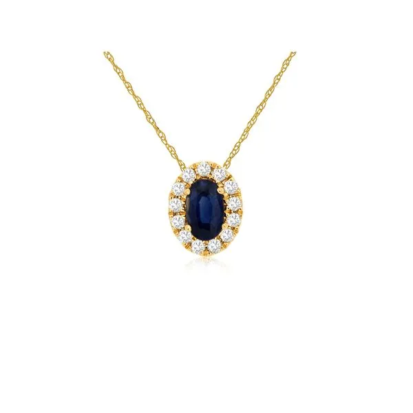 Sapphire Pendant Georgetown Jewelers Wood Dale, IL