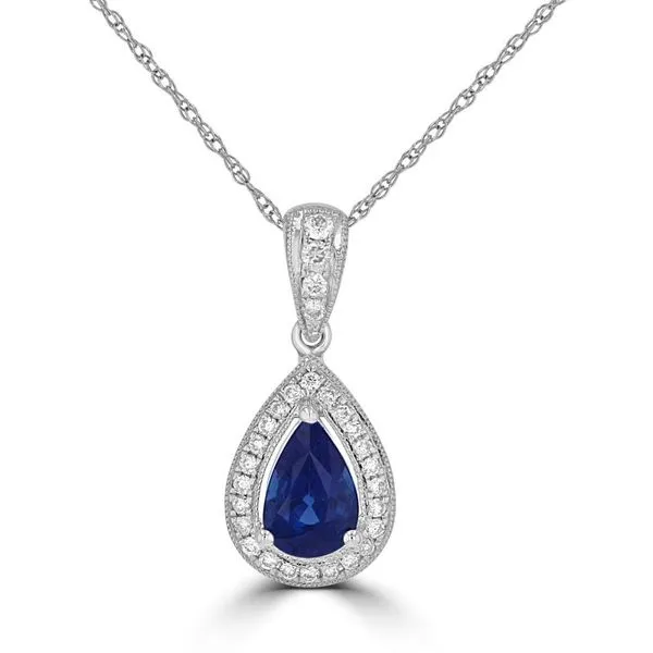 Sapphire Pendant Georgetown Jewelers Wood Dale, IL