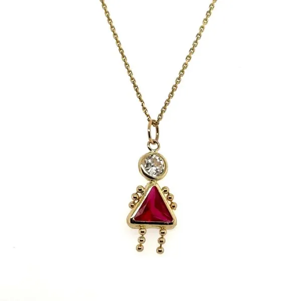 Colored Gemstone Pendant similar item image