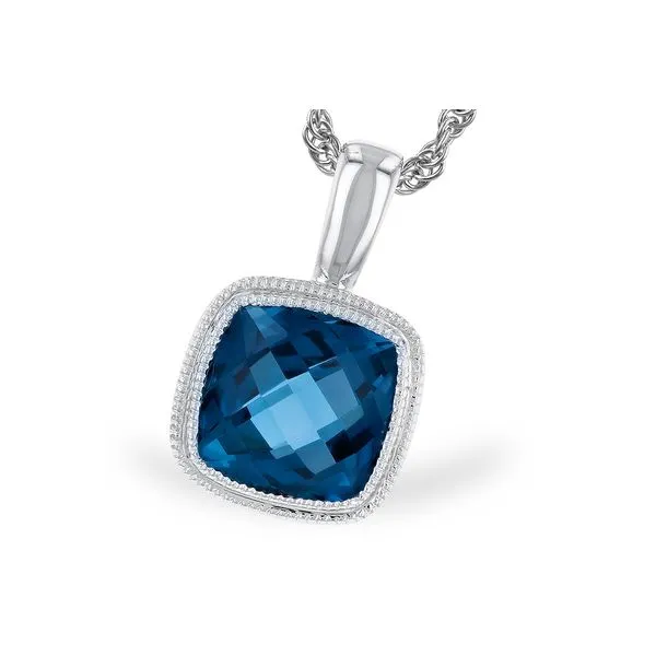 London Blue Topaz Necklace Georgetown Jewelers Wood Dale, IL