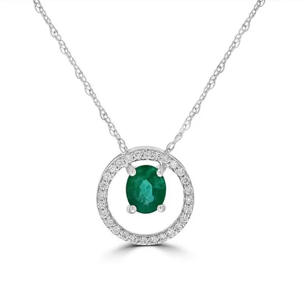 Emerald Pendant Georgetown Jewelers Wood Dale, IL