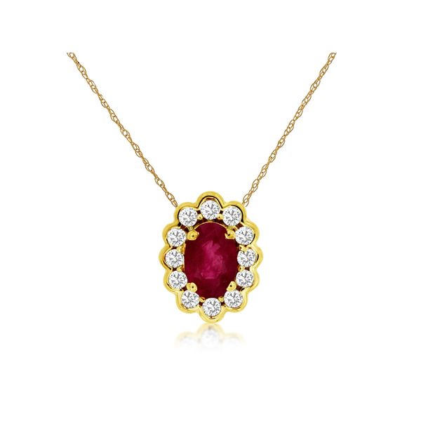 Colored Gemstone Pendant Georgetown Jewelers Wood Dale, IL