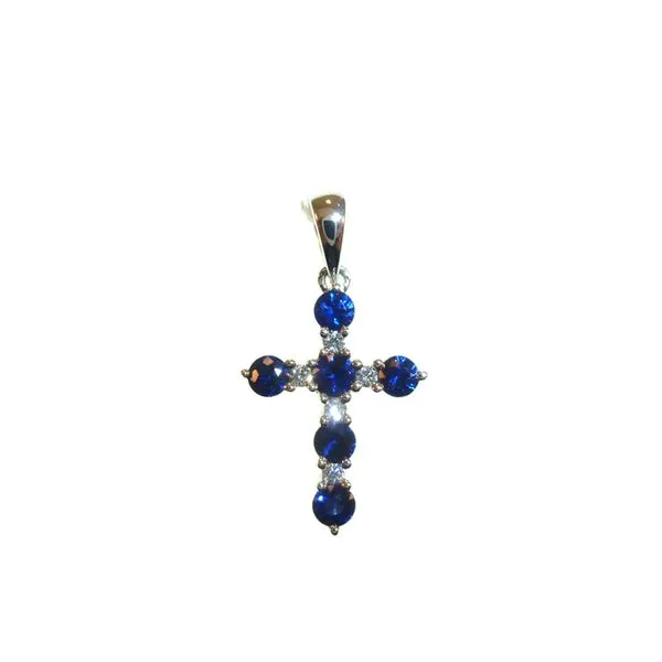 Sapphire Cross Georgetown Jewelers Wood Dale, IL