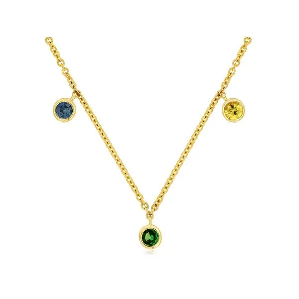 Colored Gemstone Necklace Georgetown Jewelers Wood Dale, IL
