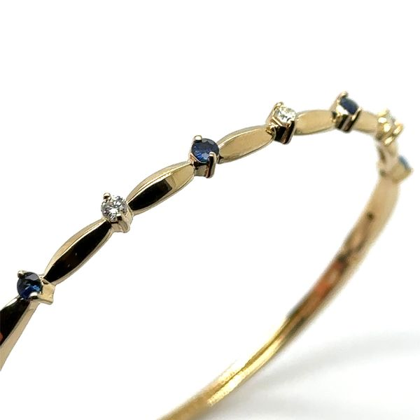 Sapphire & Diamond Bangle Georgetown Jewelers Wood Dale, IL