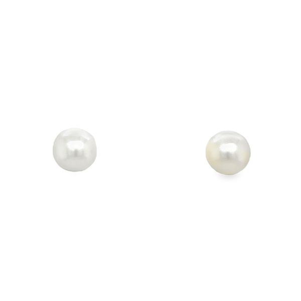 Estate 14K Yellow Gold Pearl Stud Earrings Georgetown Jewelers Wood Dale, IL