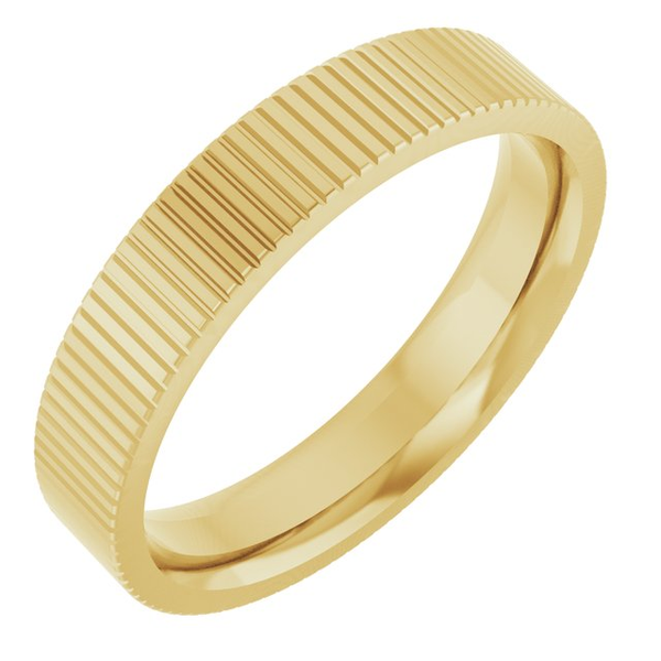 Gold Wedding Band Georgetown Jewelers Wood Dale, IL