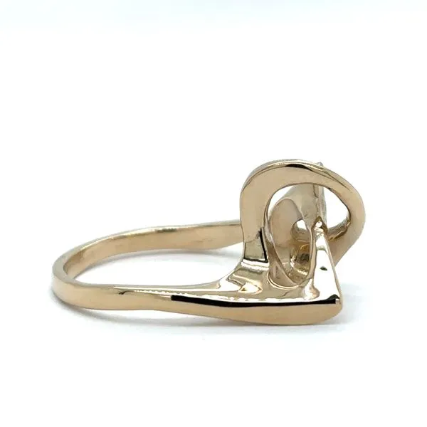 Estate 18K Yellow Gold Free Form Ring