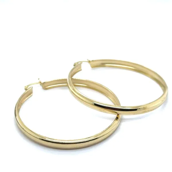 Estate Gold Hoop Earrings Georgetown Jewelers Wood Dale, IL