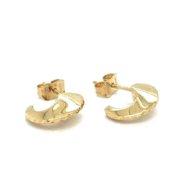 14K Yellow Gold Earrings