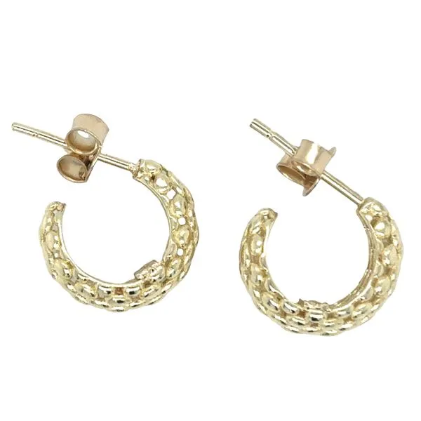 14K Yellow Gold Earrings