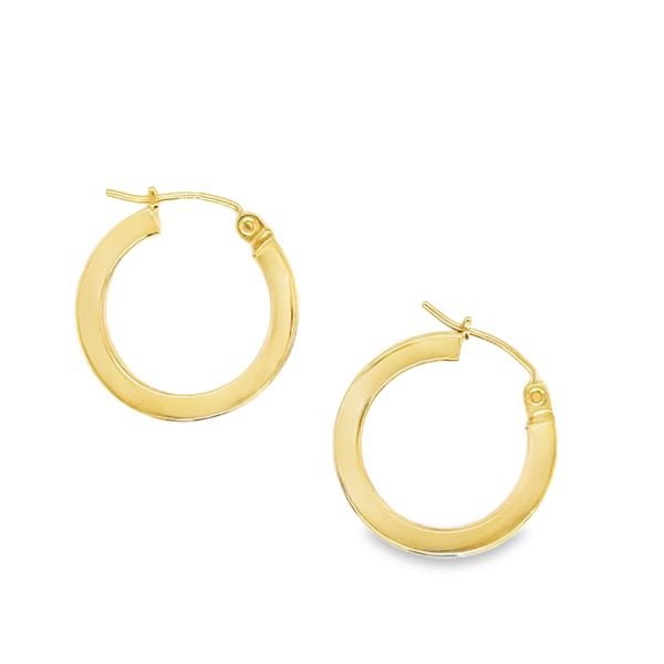 Estate Gold Hoop Earrings Georgetown Jewelers Wood Dale, IL